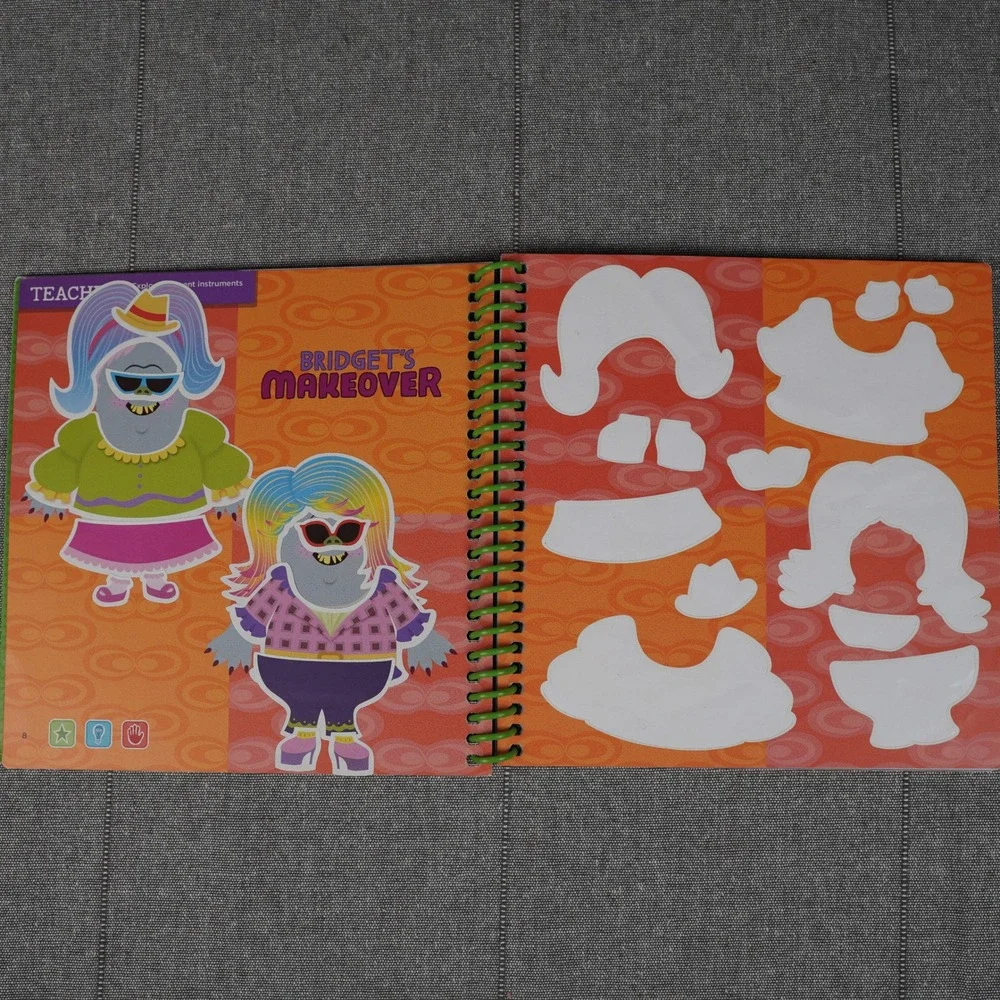 LeapFrog LeapStart Trolls Solve It All Poppy Branch Level 3 Kindergarten Book